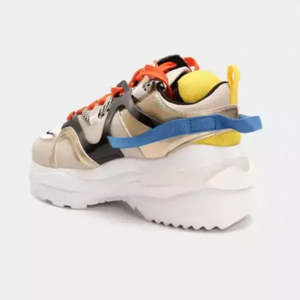 Luigi - Γυναικεία Sneakers σε Συνδυασμό Χρωμάτων 3834302 Μπεζ 3834302