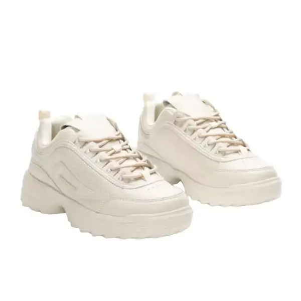 Luigi - Γυναικεία Sneakers με Ραφές 3840202 Μπεζ 3840202