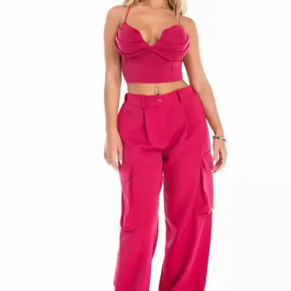 Luigi - Μπουστάκι με Ενίσχυση & Σφηκοφωλιά 3841508 Φούξια 3841508