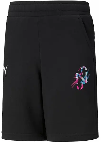 Puma - Αθλητικό Παιδικό Σορτς/Βερμούδα Neymar 605560-01 Μαύρο 605560-01