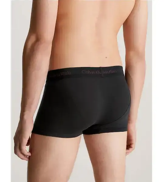 Calvin Klein - Ανδρικά Μποξεράκια Low Rise Trunk 3Pack 0000U2664G-H55 Μαύρο