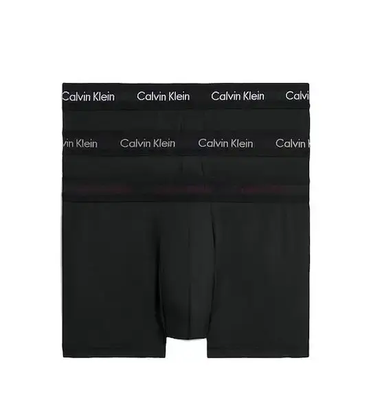 Calvin Klein - Ανδρικά Μποξεράκια Low Rise Trunk 3Pack 0000U2664G-H55 Μαύρο