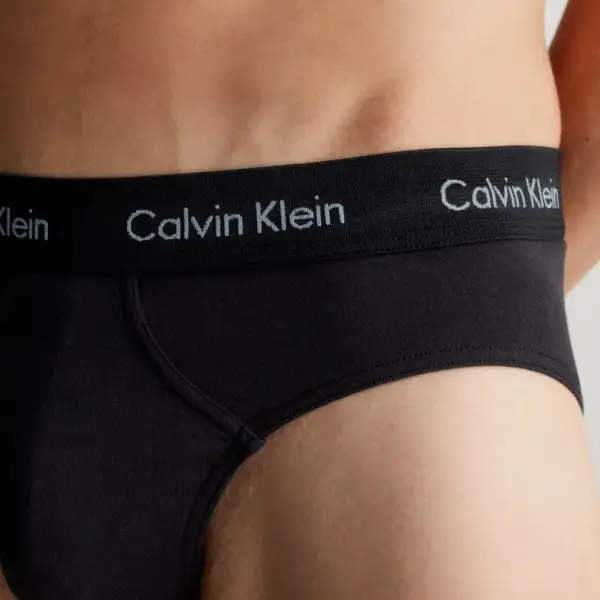 Calvin Klein - Ανδρικά Σλιπ Hip Brief 3Pack 0000U2661G-N20 Μαύρο