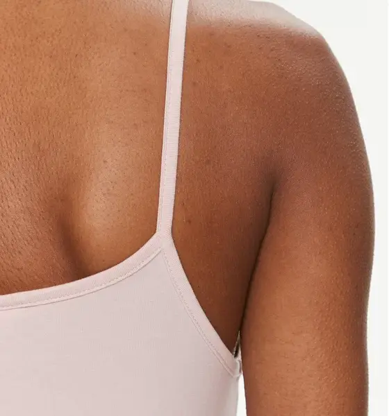 Calvin Klein - Γυναικείο Τοπ Monologo Strappy Tank Slim Fit J20J223105-TF6 Ροζ