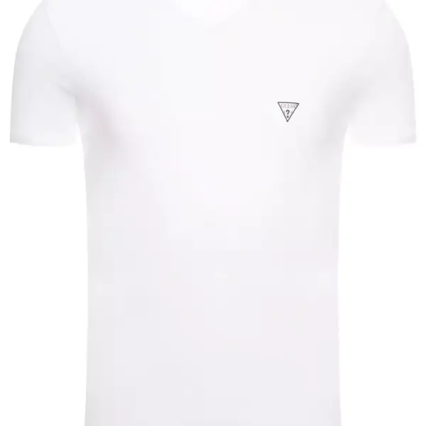 Guess - Ανδρικό T-shirt Slim Fit U97M01JR003-A009 Λευκό