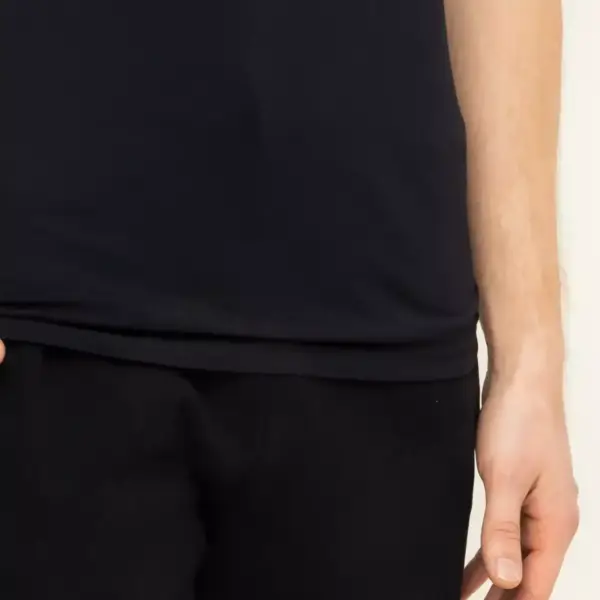 Guess - Ανδρικό T-shirt Slim Fit U97M01JR003-A996 Μαύρο