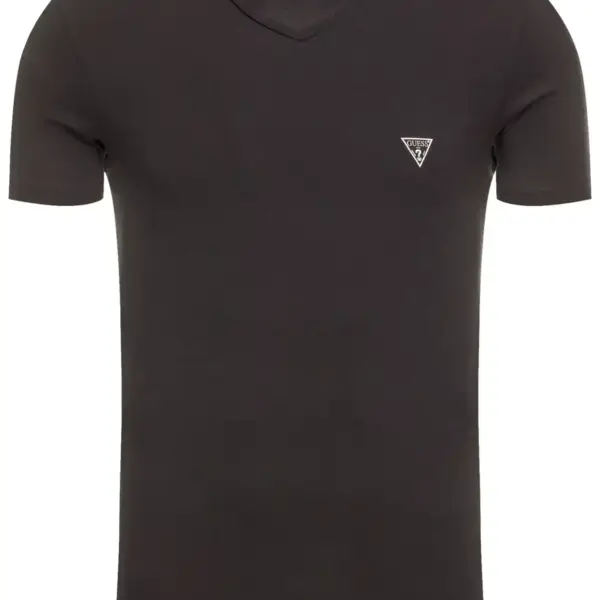 Guess - Ανδρικό T-shirt Slim Fit U97M01JR003-A996 Μαύρο