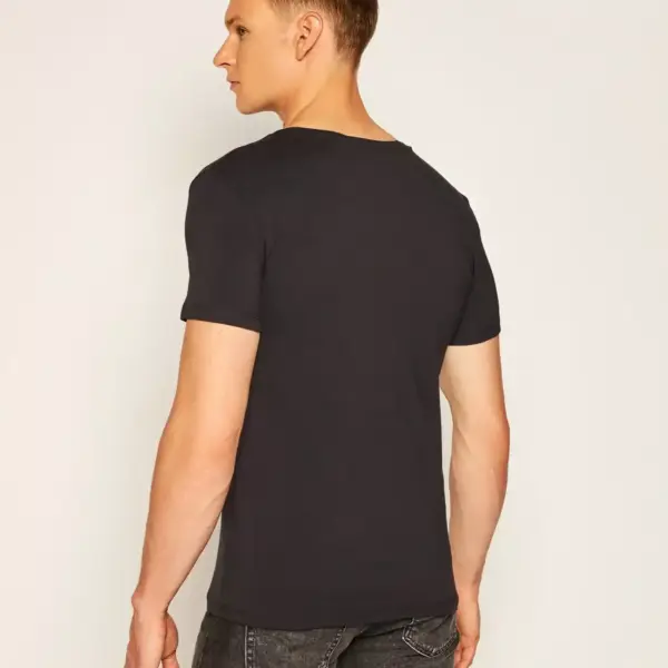 Guess - Ανδρικό T-shirt Slim Fit U97M01JR003-A996 Μαύρο