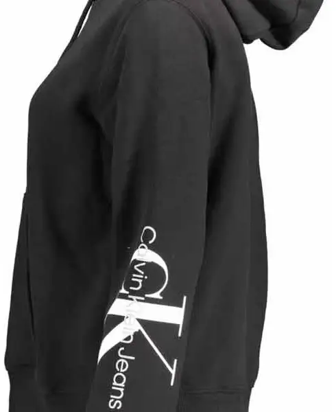 Calvin Klein - Γυναικείο Φούτερ με Κουκούλα J20J220949-BEH Μαύρο J20J220949-BEH