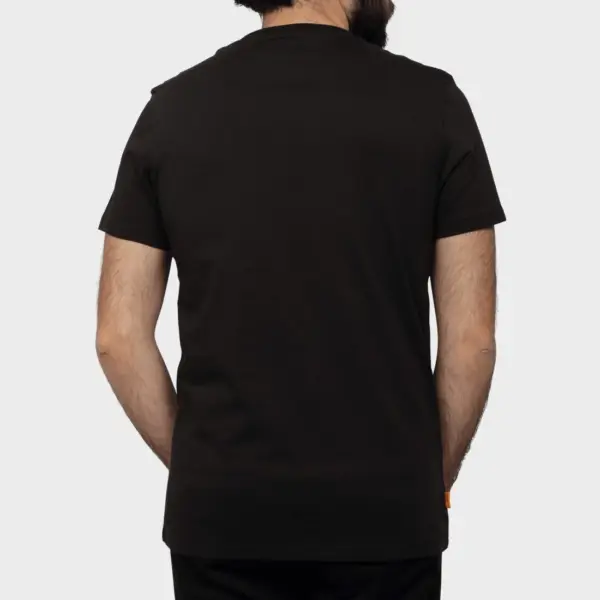 Timberland - Ανδρικό T-shirt με Λογότυπο Oyster River Logo Tee TB0A2BR3-001 Μαύρο