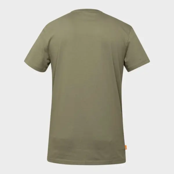 Timberland - Ανδρικό T-shirt με Λογότυπο Oyster River Logo Tee TB0A2BR3-590 Λαδί
