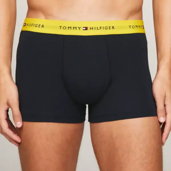 Tommy Hilfiger - Ανδρικά Μποξεράκια 3Pack Wb Trunk UM0UM02763-0XN Μπλε