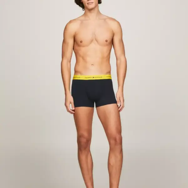 Tommy Hilfiger - Ανδρικά Μποξεράκια 3Pack Wb Trunk UM0UM02763-0XN Μπλε