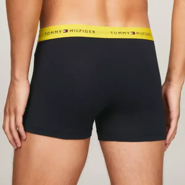 Tommy Hilfiger - Ανδρικά Μποξεράκια 3Pack Wb Trunk UM0UM02763-0XZ Μπλε