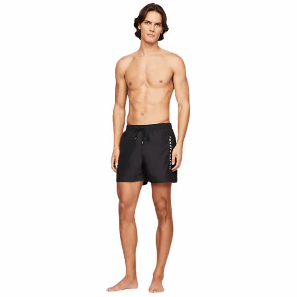 Tommy Hilfiger - Ανδρικό Μαγιό Σορτς UM0UM03258-BDS Μαύρο