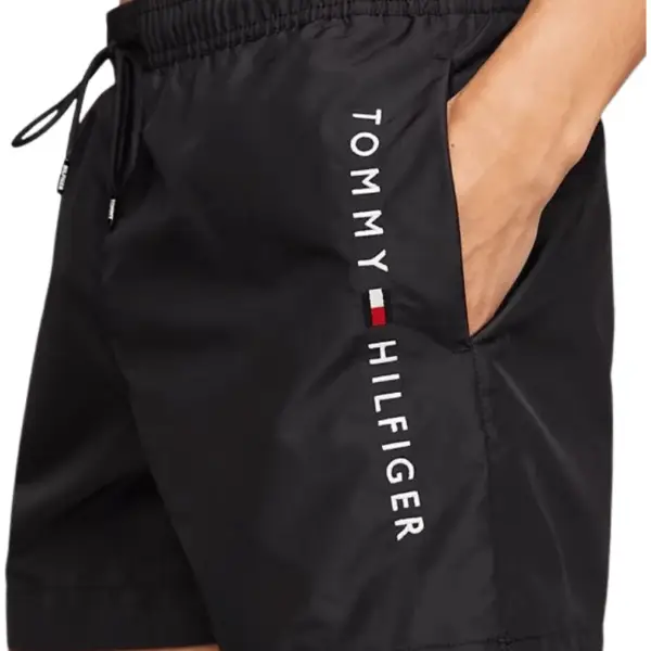 Tommy Hilfiger - Ανδρικό Μαγιό Σορτς UM0UM03258-BDS Μαύρο