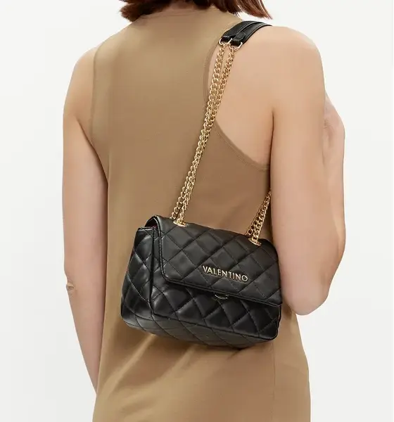 Valentino Bags - Γυναικεία Τσάντα ΏμουΧιαστί Ocarina VBS3KK05-001 Μαύρο