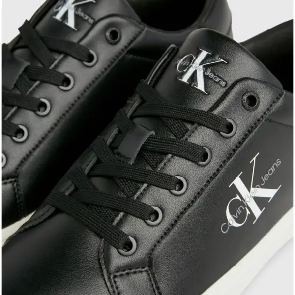Calvin Klein - Ανδρικά Sneakers Classiccuplowlaceup Lth Ml YM0YM00491-BDS Μαύρο