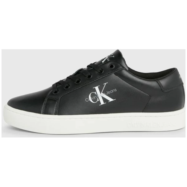 Calvin Klein - Ανδρικά Sneakers Classiccuplowlaceup Lth Ml YM0YM00491-BDS Μαύρο