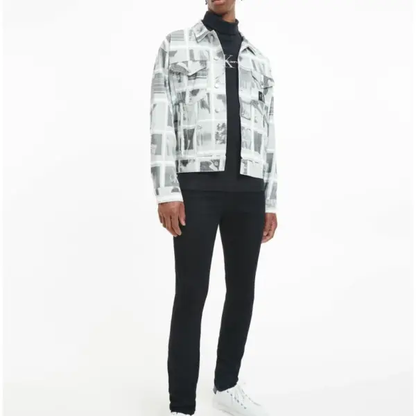 Calvin Klein - Ανδρικά Sneakers Classiccuplowlaceup Lth Ml YM0YM00491-YAF Λευκό