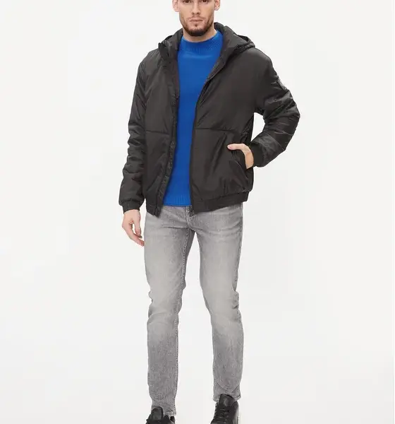 Calvin Klein - Ανδρικό Χειμωνιάτικο Μπουφάν J30J323462-BEH Μαύρο J30J323462-BEH