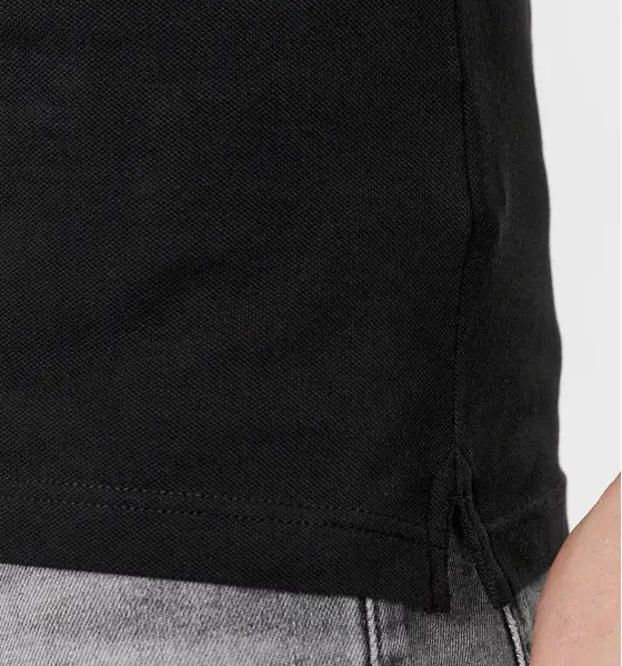 Calvin Klein - Badge Ανδρική Μπλούζα Κοντομάνικη Polo J30J325269-BEH Μαύρο