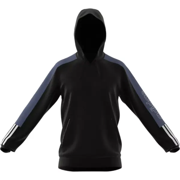 Adidas - Essentials Ανδρικό Φούτερ με Κουκούλα και Τσέπες GK9626 Μαύρο GK9626