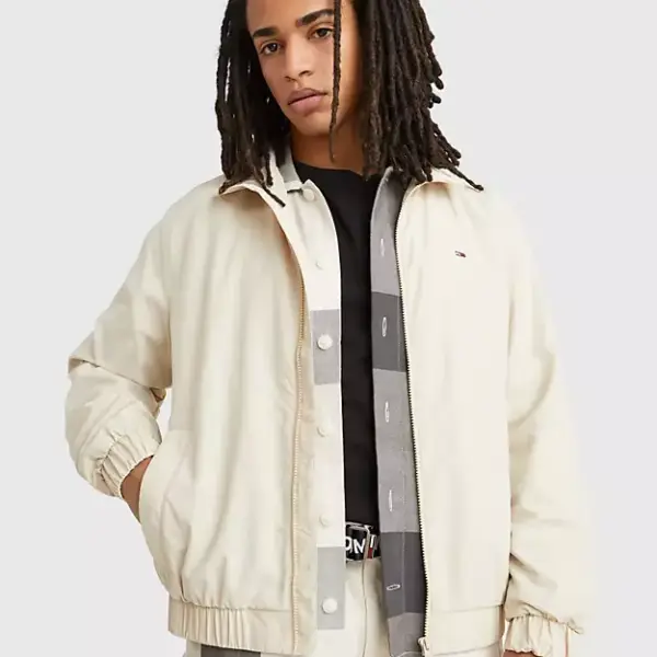 Tommy Hilfiger - Ανδρικό Μπουφάν Αντιανεμικό DM0DM15916-ACI Μπεζ