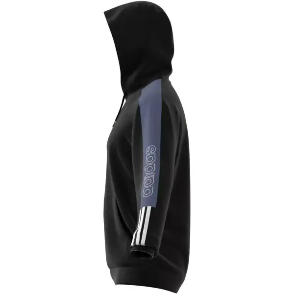 Adidas - Essentials Ανδρικό Φούτερ με Κουκούλα και Τσέπες GK9626 Μαύρο GK9626