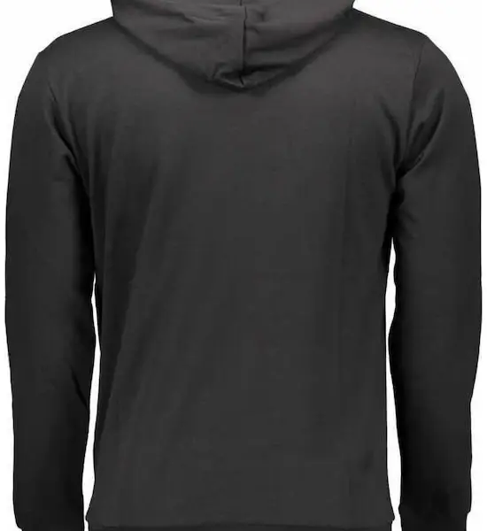 Sergio Tacchini - Ανδρικό Φούτερ με Κουκούλα και Τσέπες 103-10002-0002 Μαύρο 103-10002-0002