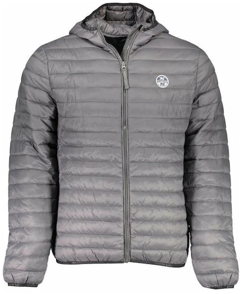 North Sails - Ανδρικό Χειμωνιάτικο Μπουφάν Puffer 901175-000-0952 Γκρι