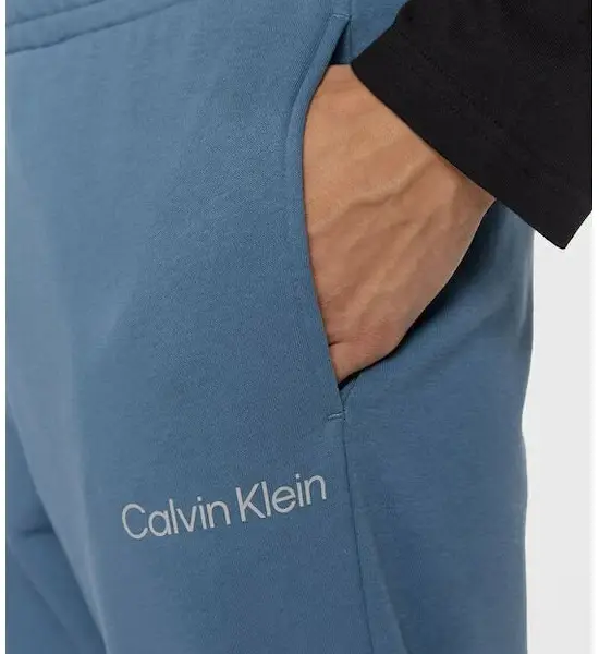 Calvin Klein - Παντελόνι Φόρμας με Λάστιχο 00GMS2P606-64N Γαλάζιο 00GMS2P606-64N