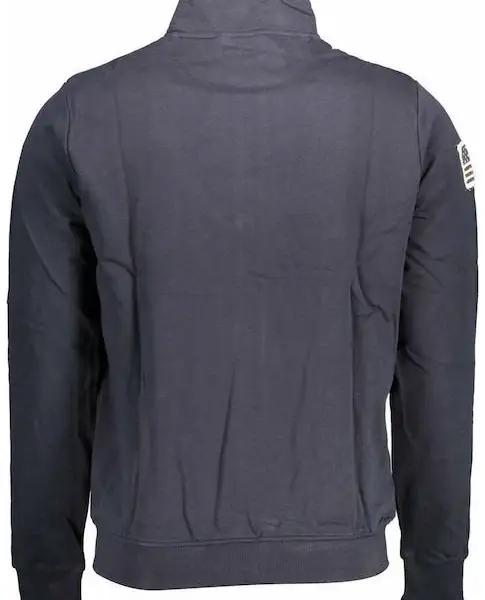 U.S. Polo Assn. - Ανδρική Φούτερ Ζακέτα με Τσέπες 63032-53223-179 Μπλε Ναυτικό 63032-53223-179