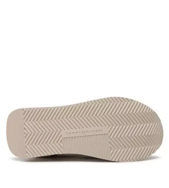 Tommy Hilfiger Th Runner Γυναικεία Sneakers FW0FW06947-0K9 Λευκό FW0FW06947-0K9