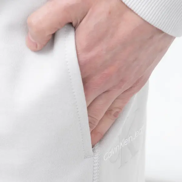 Calvin Klein - Παντελόνι Φόρμας με Λάστιχο J30J319931-P06 Γκρι J30J319931-P06