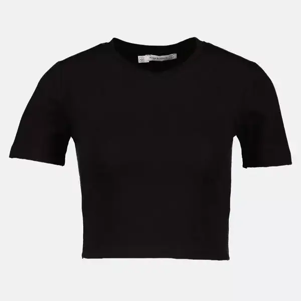 Kings & Clowns - Γυναικείο T-shirt Regular Fit Μαύρο 42920201