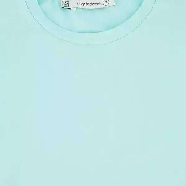 Kings & Clowns - Γυναικείο T-shirt Regular Fit Πετρόλ 42873914