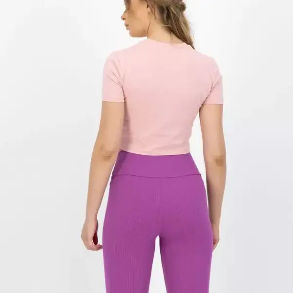 Kings & Clowns - Γυναικείο T-shirt Regular Fit Ροζ 42920198