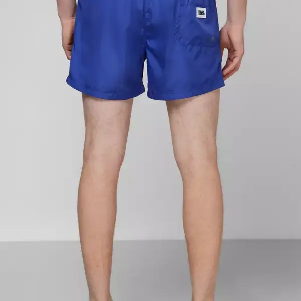 Karl Lagerfeld - Ανδρικό Μαγιό Σορτς KL21MBS02-NAVY Μπλε Ναυτικό KL21MBS02-NAVY