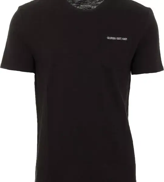 Guess Jeans - Ανδρικό T-shirt M1GI97K6XN1-JBLK Μαύρο M1GI97K6XN1-JBLK