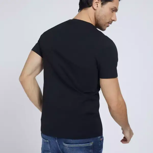 Guess - Ανδρικό T-shirt M1RI37I3Z11-JBLK Μαύρο M1RI37I3Z11-JBLK