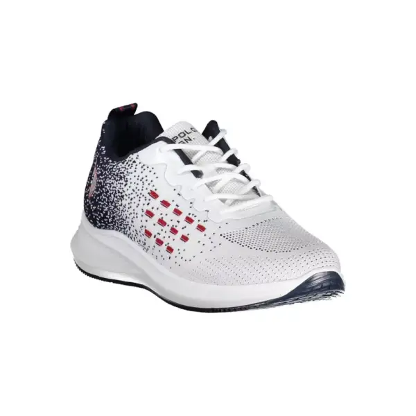 U.S. Polo Assn. - Ανδρικά Sneakers SPEEDY001M3T1-WHI-BLU01 Λευκό SPEEDY001M3T1-WHI-BLU01