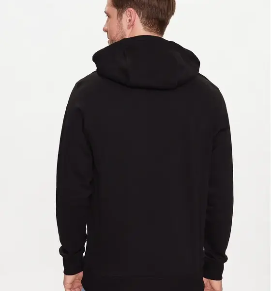 Tommy Hilfiger - Ανδρικό Φούτερ με Κουκούλα DM0DM16365-BDS Μαύρο DM0DM16365-BDS
