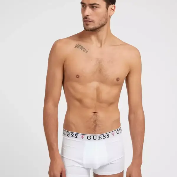 Guess - Ανδρικά Μποξεράκια 3Pack U97G01K6YW1-F017 Μαύρο/Γκρι/Λευκό