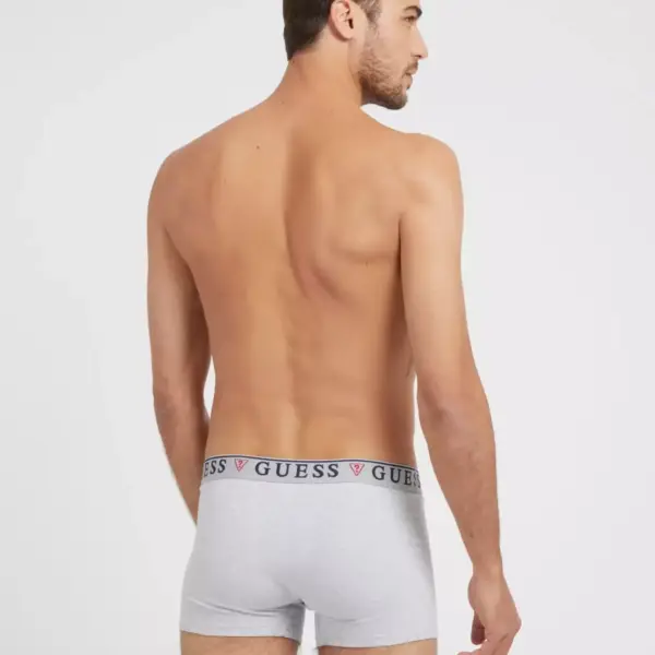 Guess - Ανδρικά Μποξεράκια 3Pack U97G01K6YW1-F017 Μαύρο/Γκρι/Λευκό U97G01K6YW1-F017