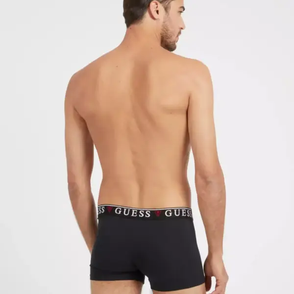 Guess - Ανδρικά Μποξεράκια 3Pack U97G01K6YW1-F017 Μαύρο/Γκρι/Λευκό U97G01K6YW1-F017