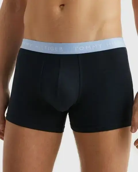 Tommy Hilfiger - Ανδρικά Μποξεράκια 3Pack UM0UM02324-0W4 Μαύρο UM0UM02324-0W4