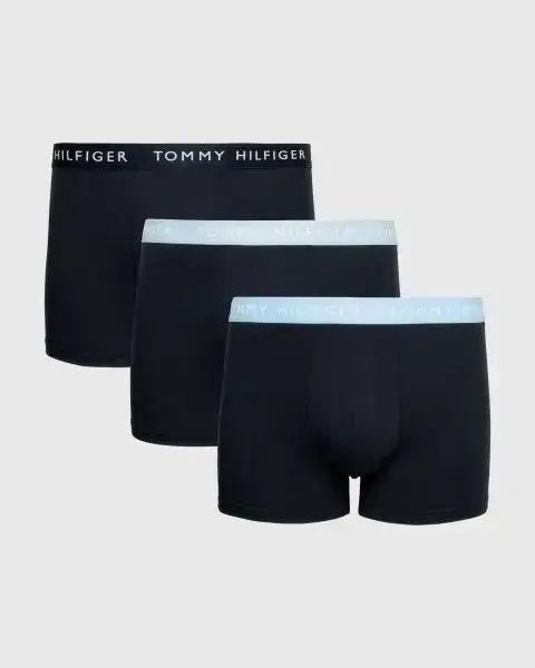 Tommy Hilfiger - Ανδρικά Μποξεράκια 3Pack UM0UM02324-0W4 Μαύρο UM0UM02324-0W4