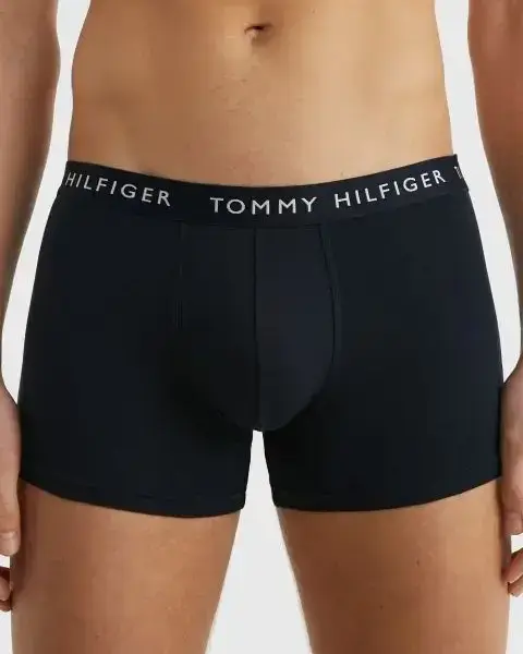 Tommy Hilfiger - Ανδρικά Μποξεράκια 3Pack UM0UM02324-0W4 Μαύρο UM0UM02324-0W4