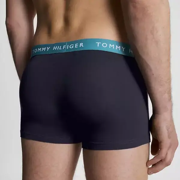 Tommy Hilfiger - Ανδρικά Μποξεράκια 3Pack UM0UM02324-0XX Μπλε UM0UM02324-0XX